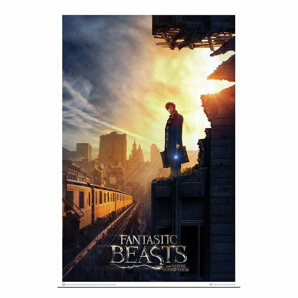 Fantastic Beasts and Where to Find Them Amid The Rubble Art Print Poster