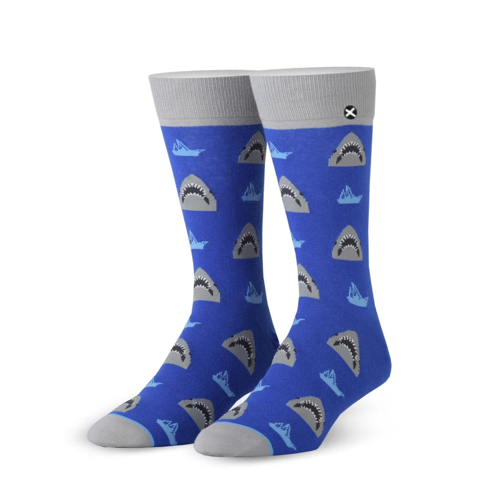 Jaws Amity Bay Crew Socks