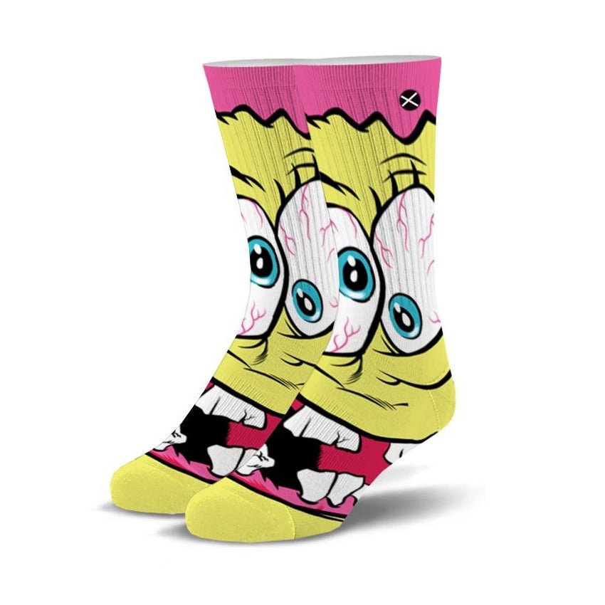 Spongebob Squarepants Grossbob Men's Crew Socks