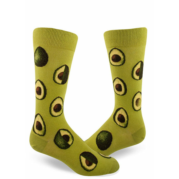 Avocado Phase Men's Crew Socks