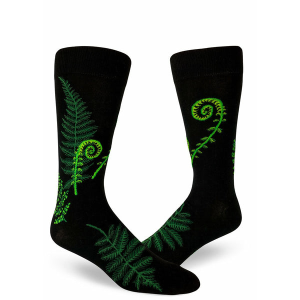 Ferns & Fiddleheads Men's Crew Socks