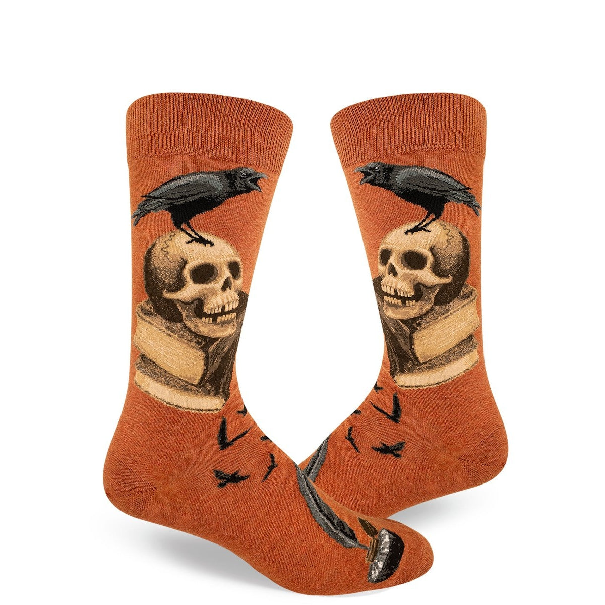 Nevermore Crew Socks