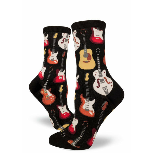 Classic Guitar Women's Crew Socks