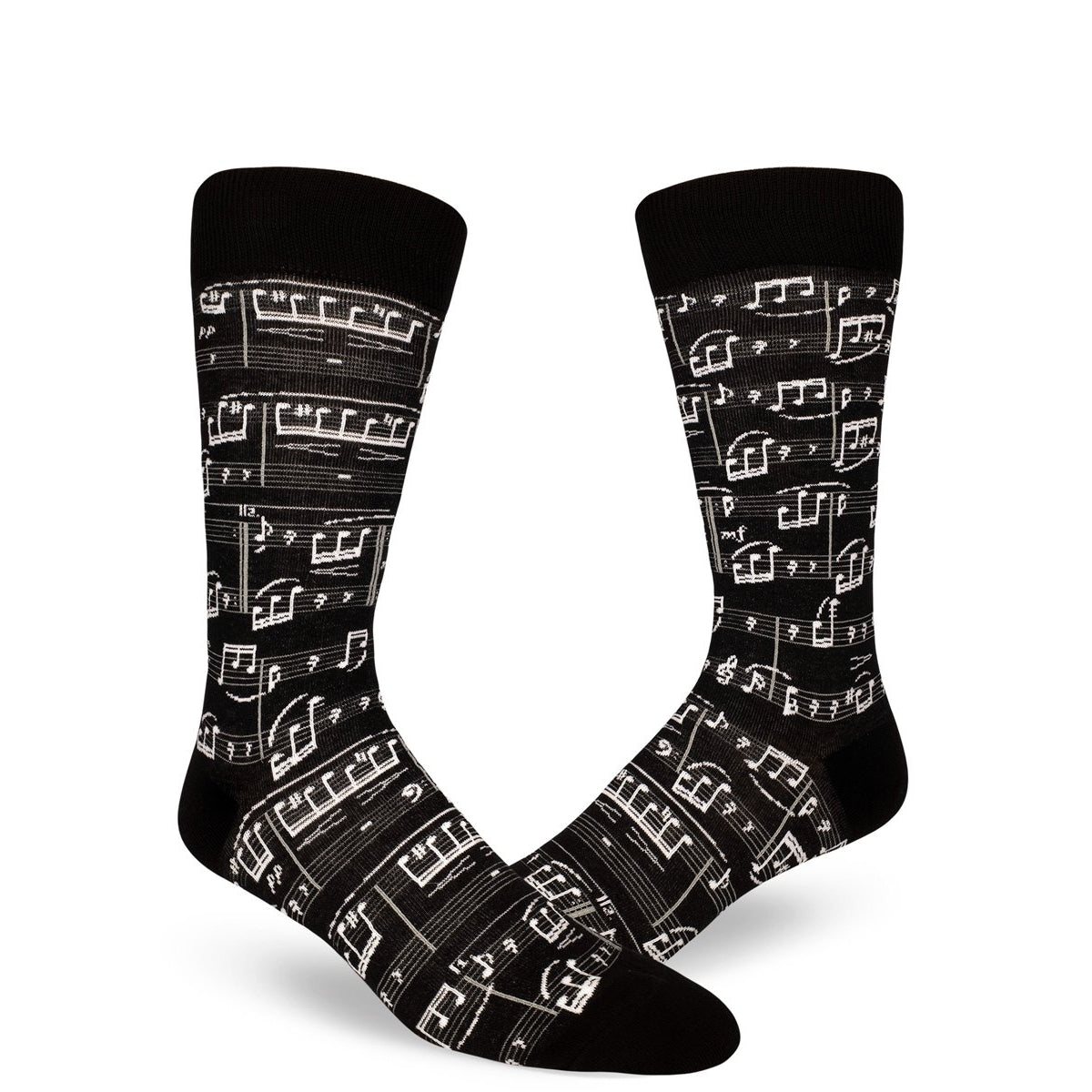 A Genius Composition Music Crew Socks