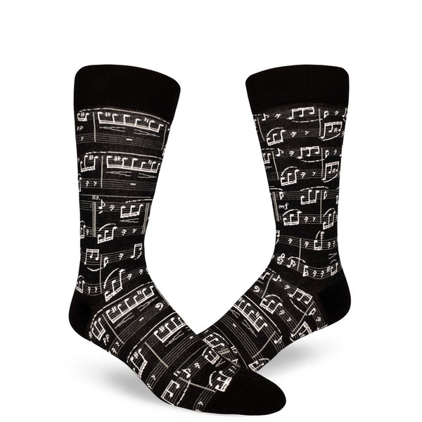 A Genius Composition Music Crew Socks