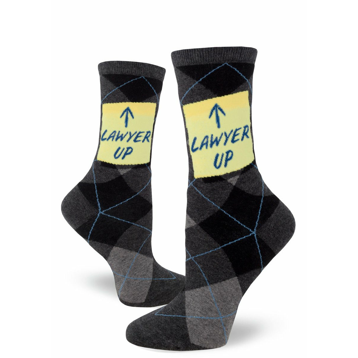 Lawyer Up Women's Crew Socks