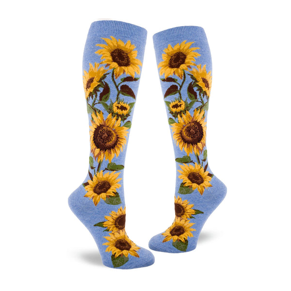 Sunflower Women's Heather Cornflower Knee High Socks