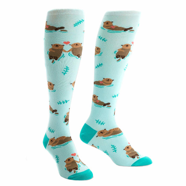 Sock It to Me My Otter Half Womens Knee High Socks