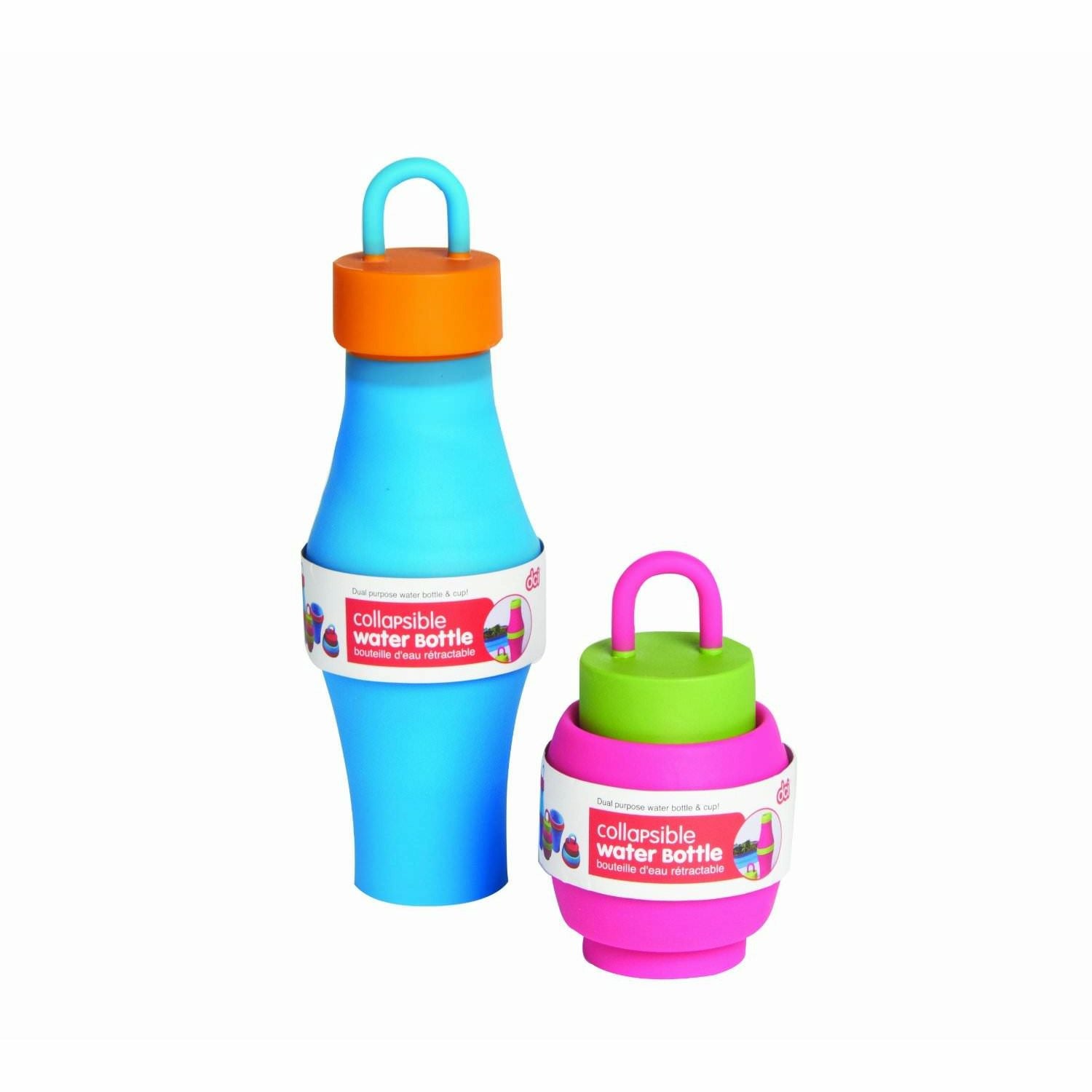 DCI Collapsible Water Bottle Travel Mug (Assorted Colors)