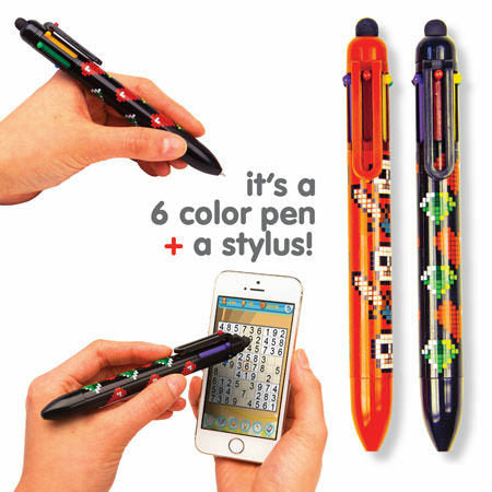 DCI Pixel 6 Color Stylus Pen (1 Random)
