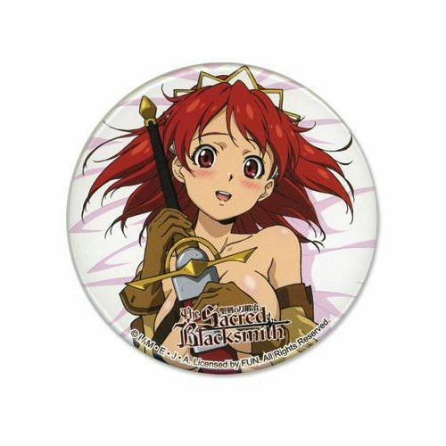 Sacred Blacksmith Cecily Button 3"