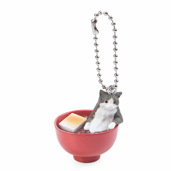 Cat Cafe 5 Series Red Bean Soup Figure Keychain