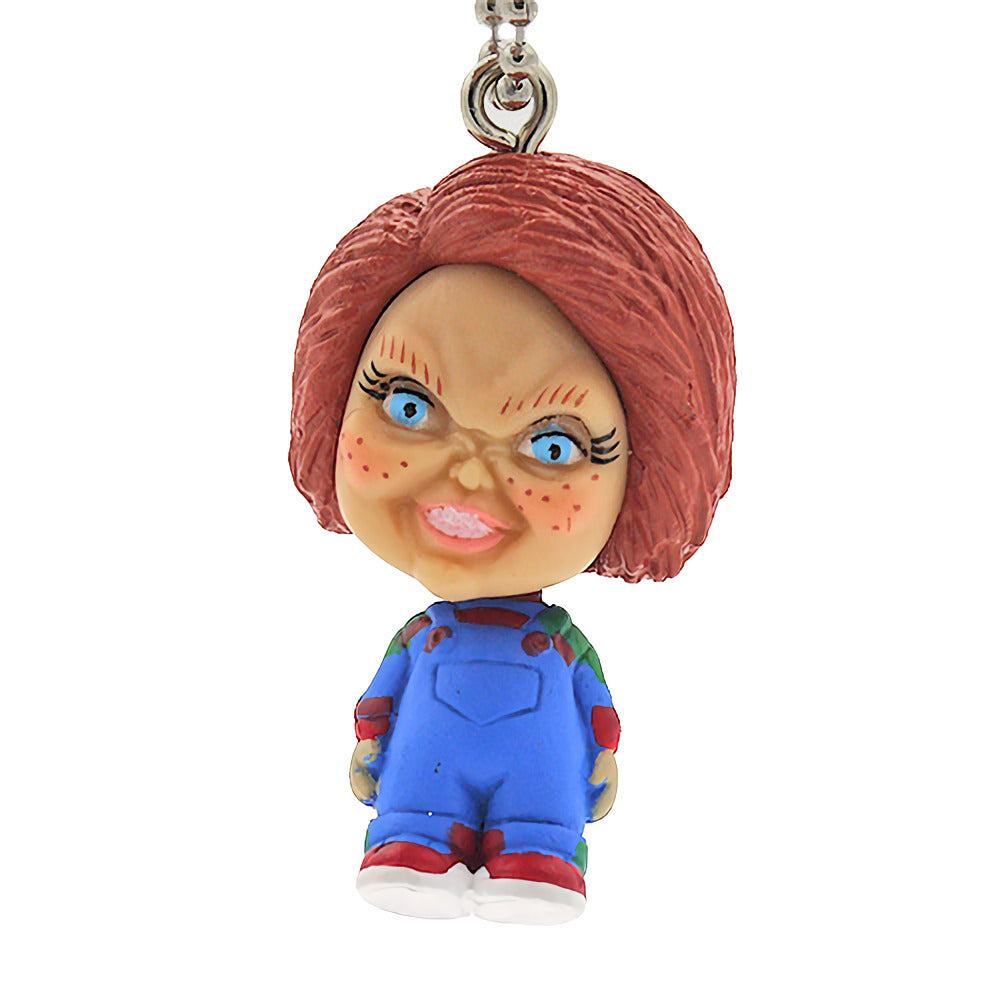 Childs Play Chucky Mascot Series Chucky A Ver. Bobblehead Figure Keychain