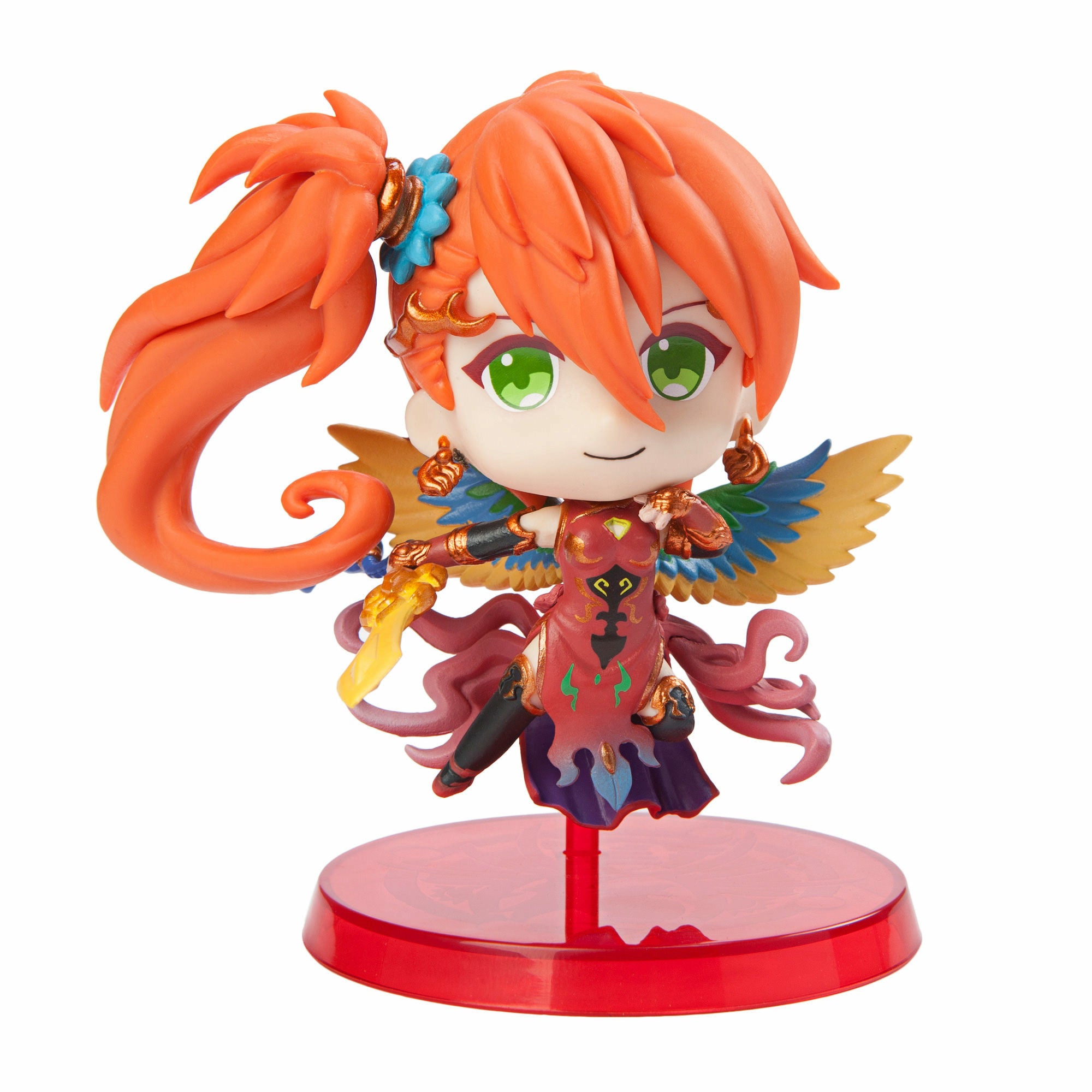 Puzzle & Dragons Vol.5 Pugyucolle Incarnation of Suzaku, Leilan PVC Figure