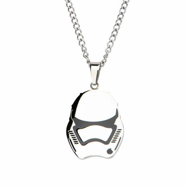 Star Wars VII: The Force Awakens Villain Trooper Stainless Steel Necklace