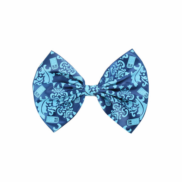 Doctor Who Damask Hair Bow