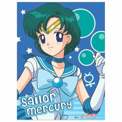 Sailormoon Sailor Mercury Wall Scroll