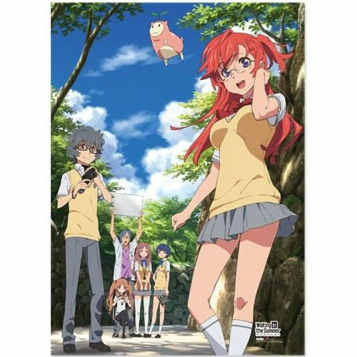 Waiting In The Summer Group Wallscroll