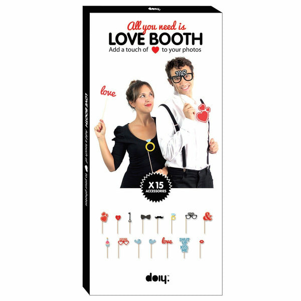 All You Need Is Love Booth Photo Cut Out Accessories