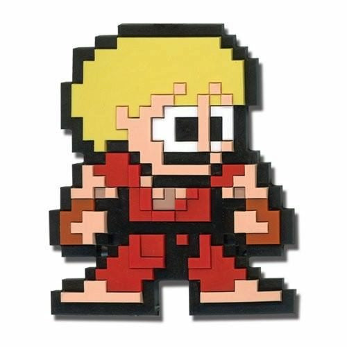 Super Street Fighter Iv 8Bit Ken Magnet