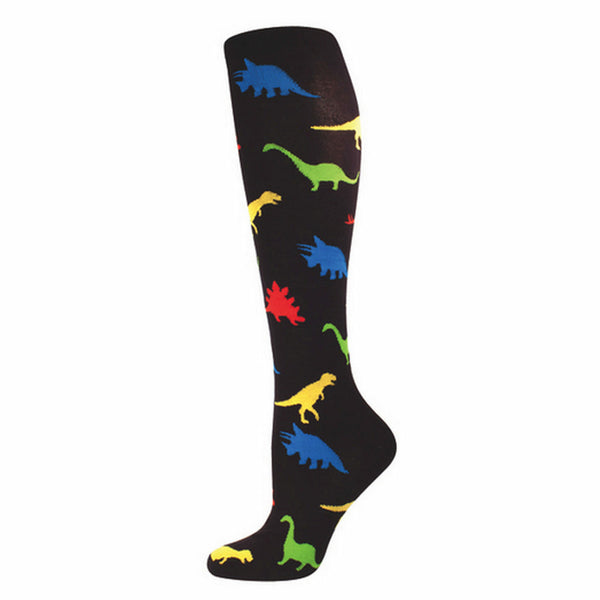 Socksmith Dinosaur Black Knee High Socks