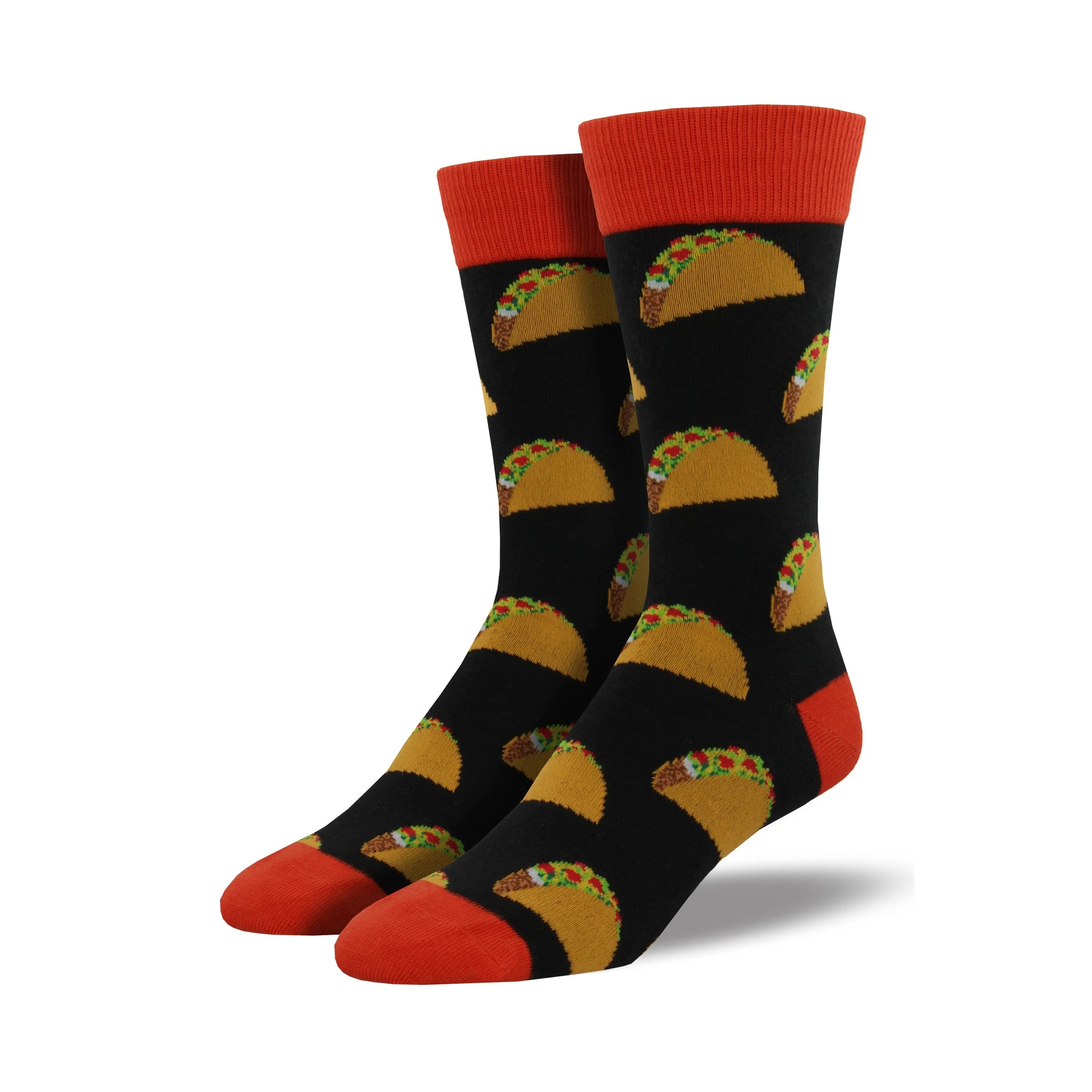 Tacos Men's Black King Size Socks
