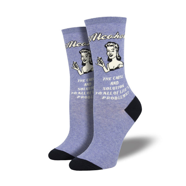 Cause And Solution Crew Socks