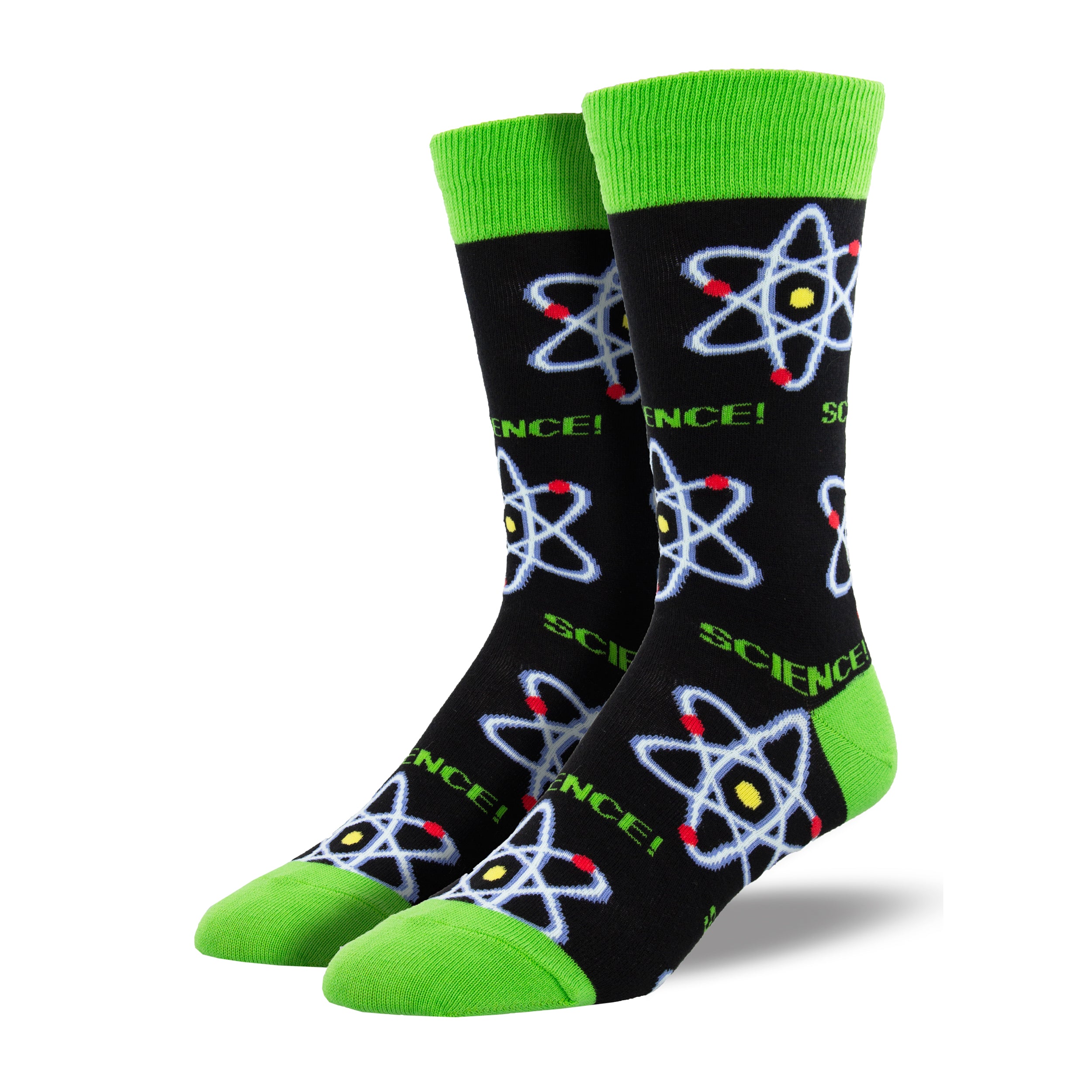 Lemme Atom Men's Black Crew Socks