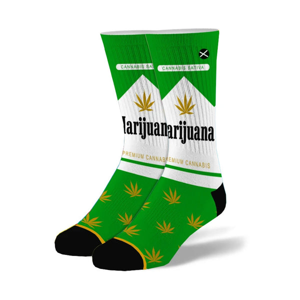 Marijuana Men's Crew Socks