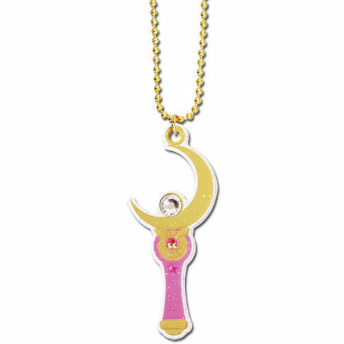 Sailor Moon Moon Stick Acrylic Necklace