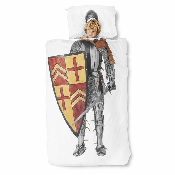 Snurk Knight Twin Duvet Cover and Pillowcase