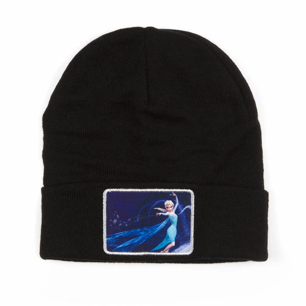 Disney Frozen Elsa Patch Cuff Beanie Hat