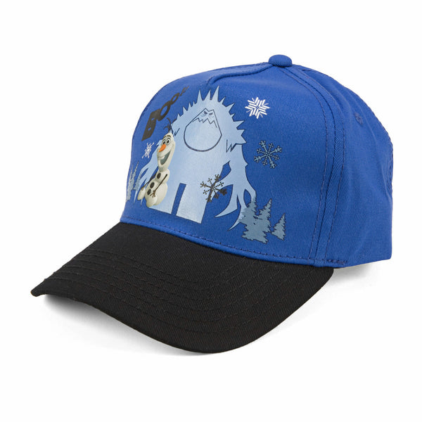 Disney Frozen Olaf Boo Youth Blue Adjustable Baseball Cap