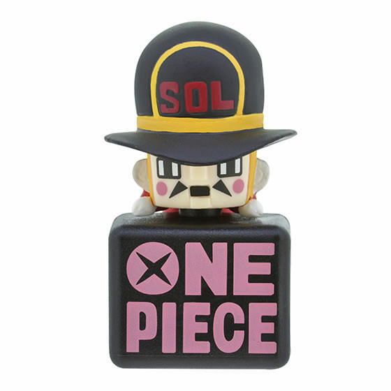 One Piece Thunder Soldier Audio Double Jack Mascot Dust Plug Figure