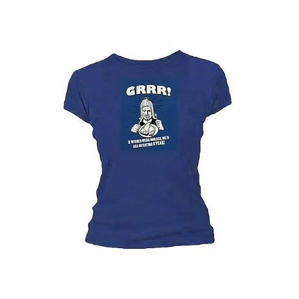 Firefly If Wishes Were Horses Babydoll T-Shirt Color: Navy