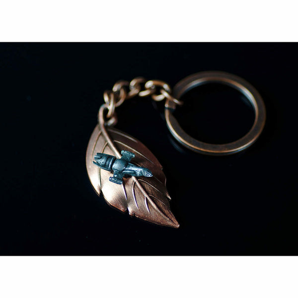 Firefly Serenity Leaf On The Wind Keychain Pendant