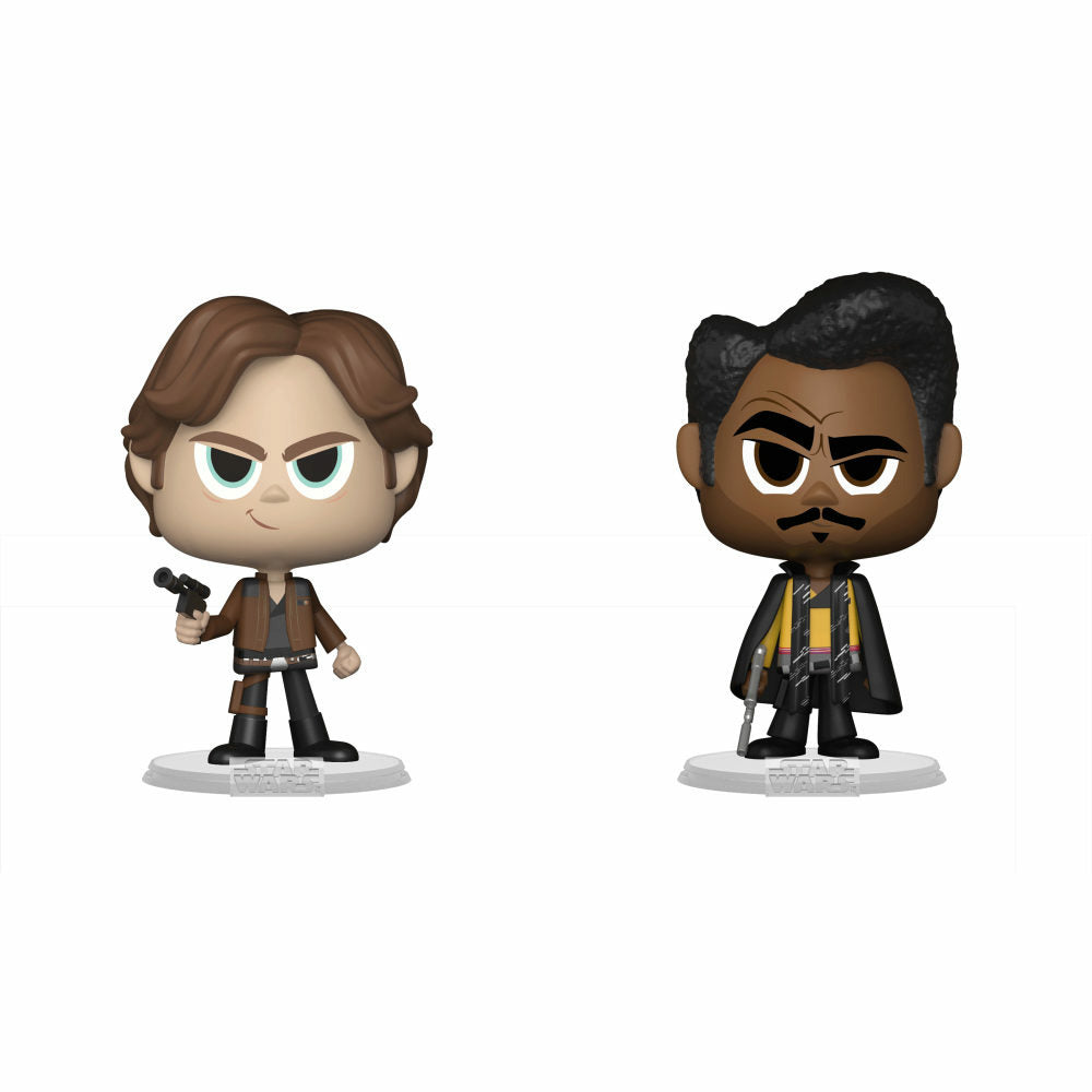 Star Wars Han Solo & Lando Calrissian Bobbleheads Vynl. Figure