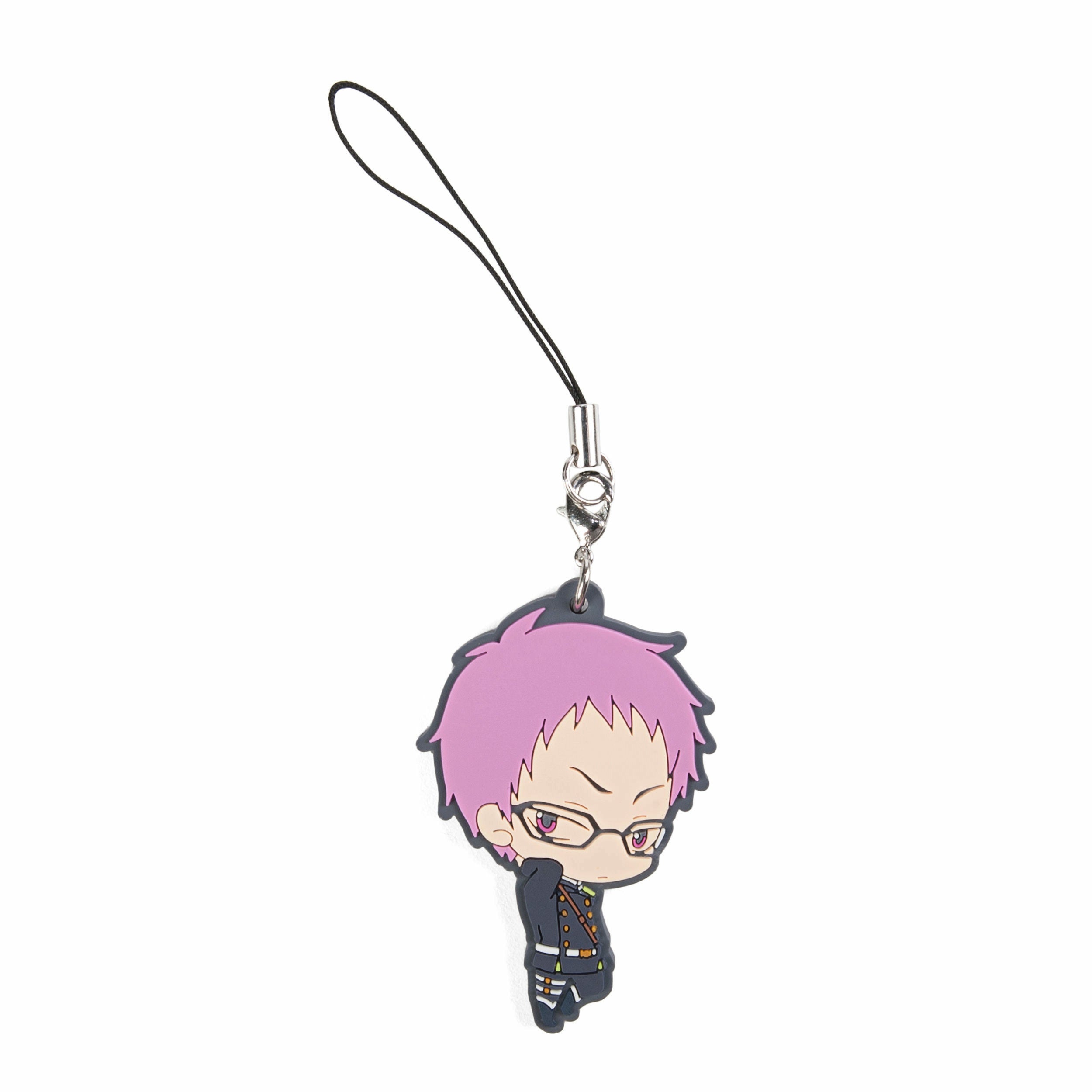 Seraph of the End Kimizuki Shihou Rubber Trading Strap