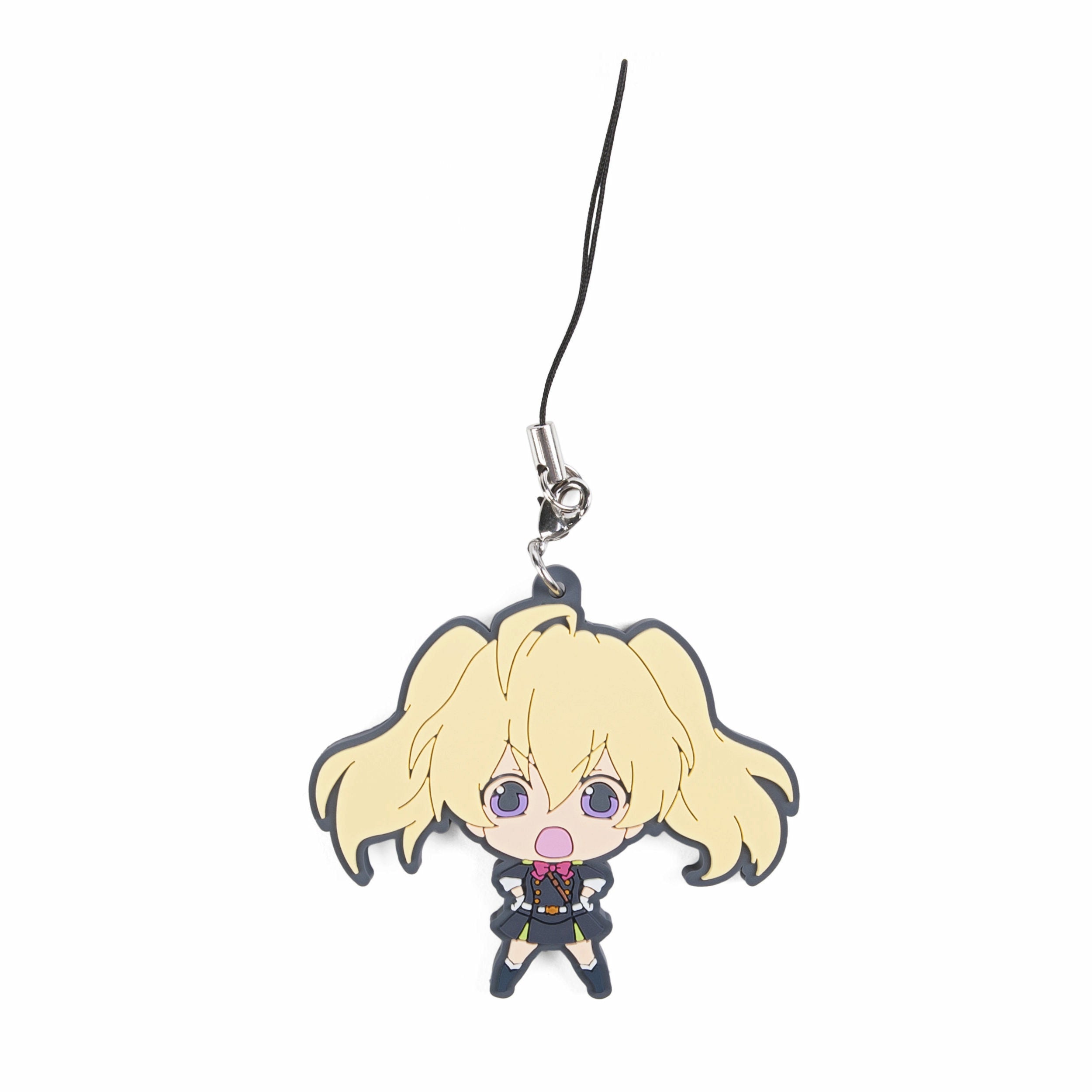 Seraph of the End Sanguu Mitsuba Rubber Trading Strap