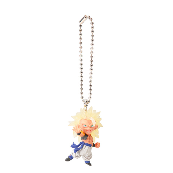 Dragon Ball Super UDM The Best 21 Super Saiyan 3 Gogeta Figure Keychain