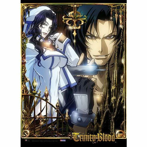 Trinity Blood Leon & Noelle Wall Scroll