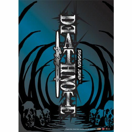 Death Note Skull Road and Logo Wall Scroll