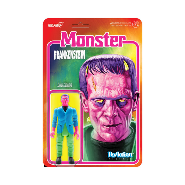 Univ Monsters W5 Frankenstein Costume Colors Reaction Figure