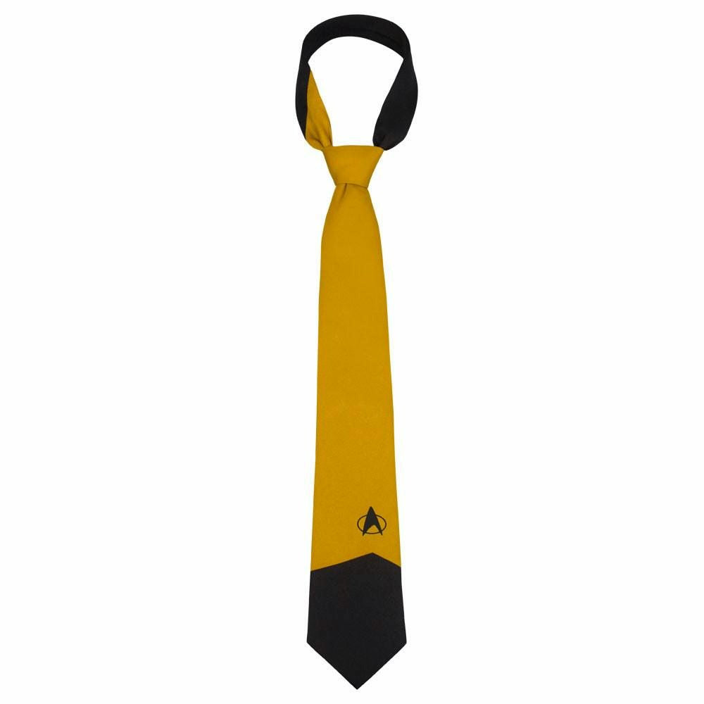 Star Trek The Next Generation Gold Neck Tie