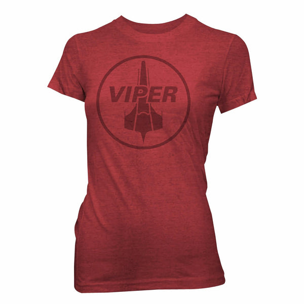 Battlestar Galactica Colonial Viper Squadron Juniors T-Shirt
