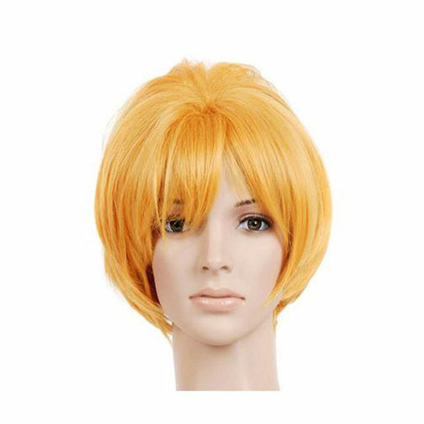 Strawberry Blonde Short Length Anime Cosplay Costume Wig
