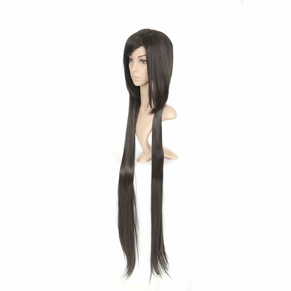 Black Long Length Anime Costume Cosplay Wig