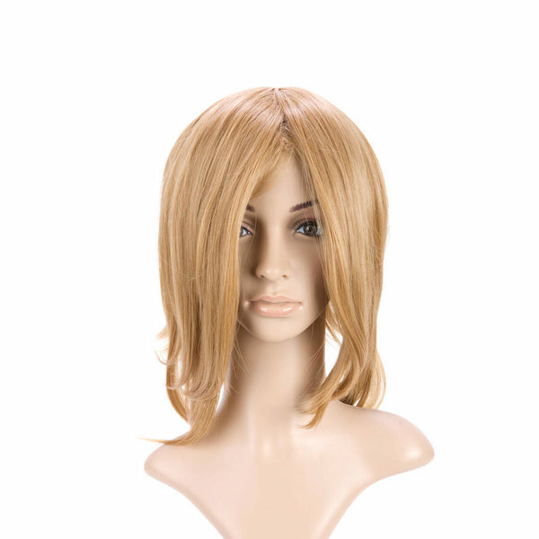 Blonde Shoulder Length Anime Cosplay Costume Wig