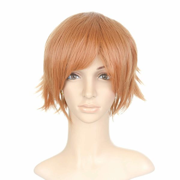 Brown Anime Costume Cosplay Short Cut Wig