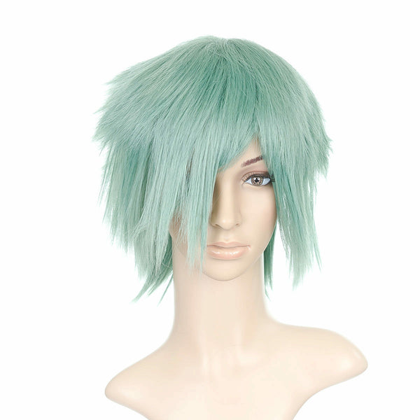 Green Spiky Anime Cosplay Wig Hair Costume Wig